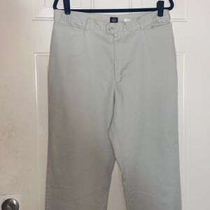 DOCKERS KHAKIS FOR WOMEN STRETCH VINTAGE PANTS DRESS SIZE 16 X 31 M